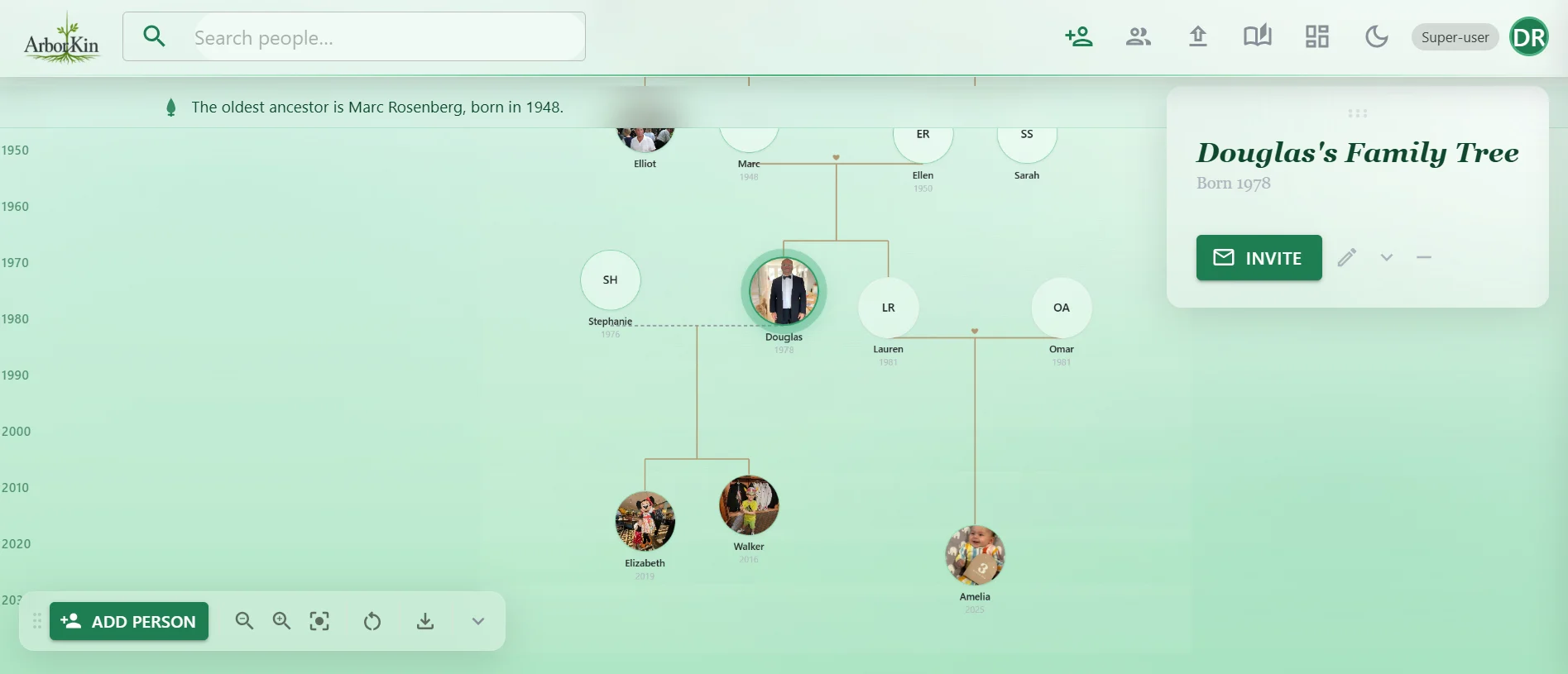 ArborKin additional screenshot