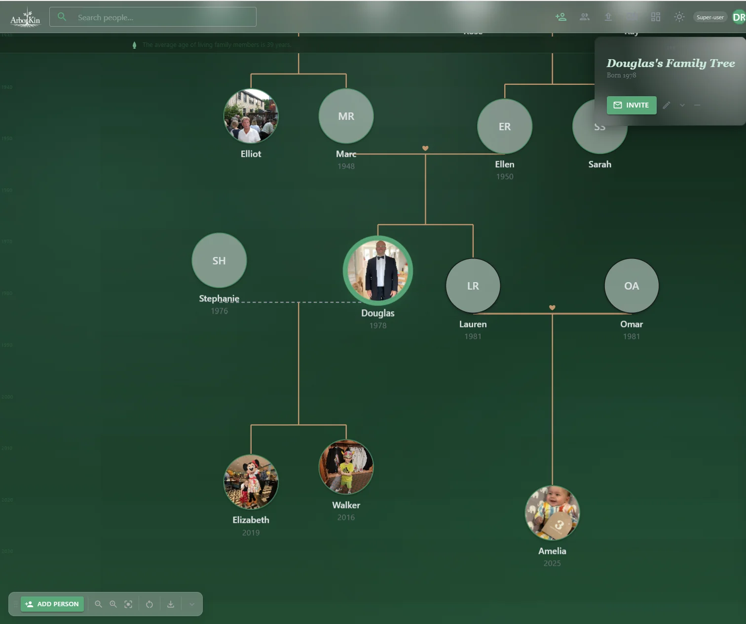 ArborKin additional screenshot
