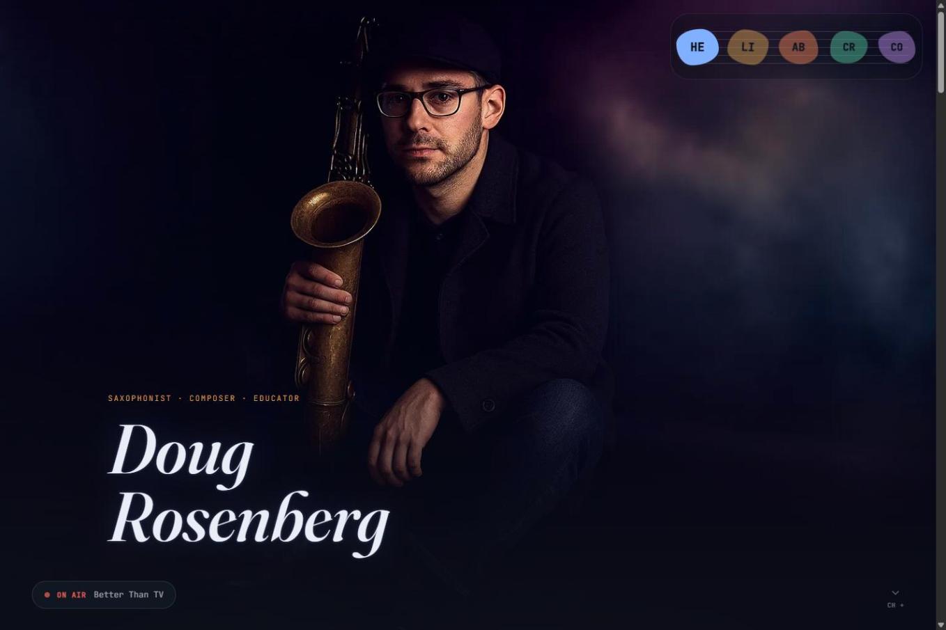 dougrosenberg.com — V2 — primary screenshot
