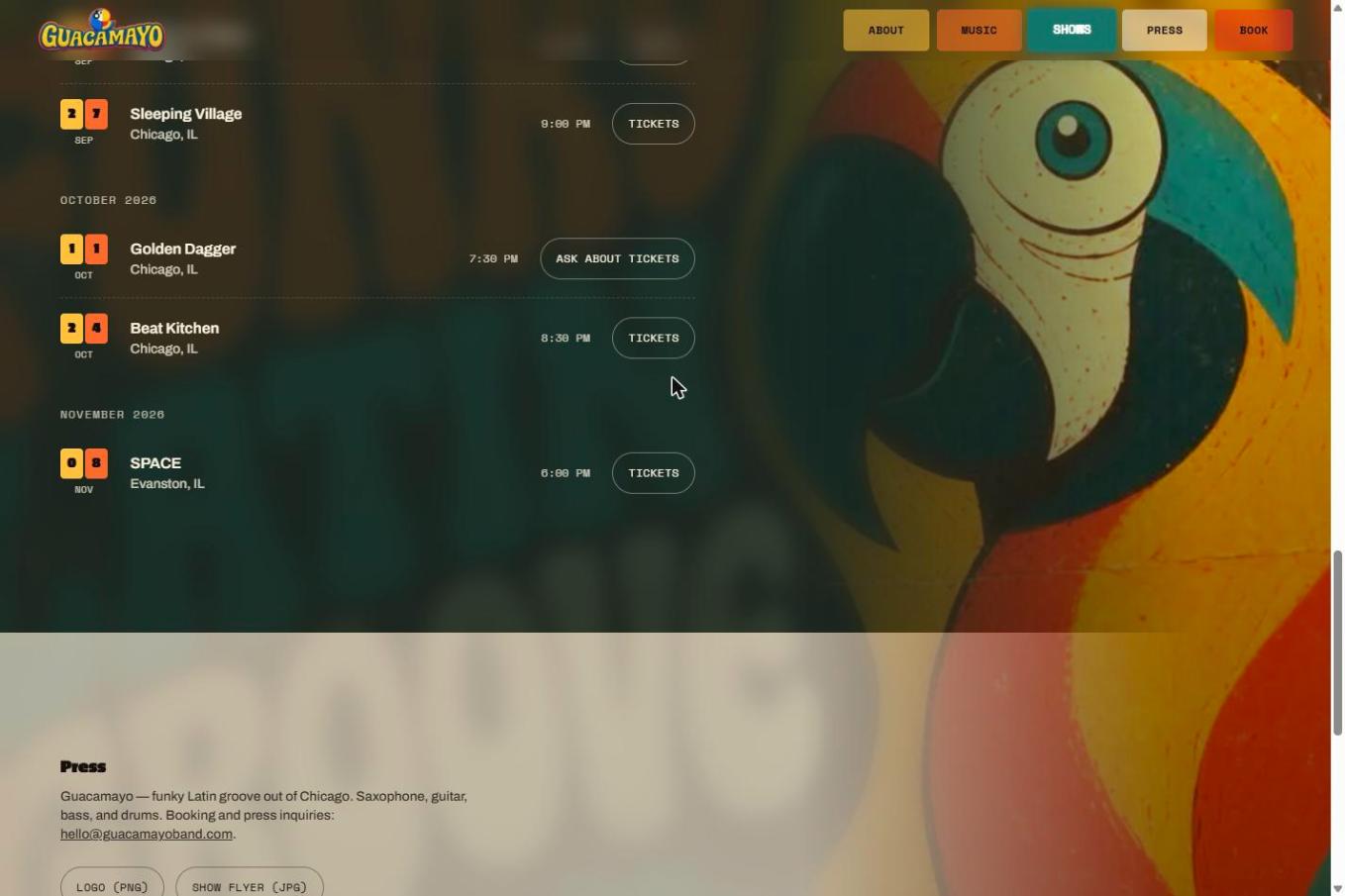 Guacamayo additional screenshot